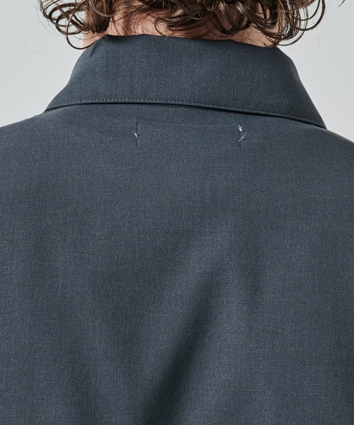 markaware(マーカウェア)の「別注 W POCKET SHIRT JACKET(ブルゾン・メンズ・ダークグレー/ブラック・1/2)」の20枚目の写真