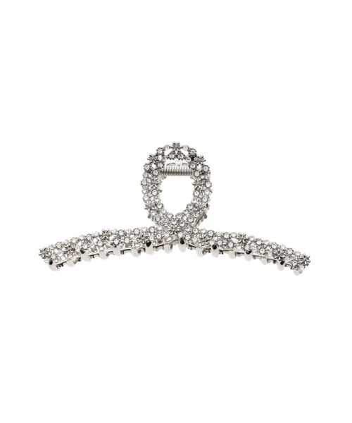 EATME（イートミー）の「ビジューヘアクリップ（バレッタ/ヘアクリップ・レディース・シルバー・FREE）」の2枚目の写真