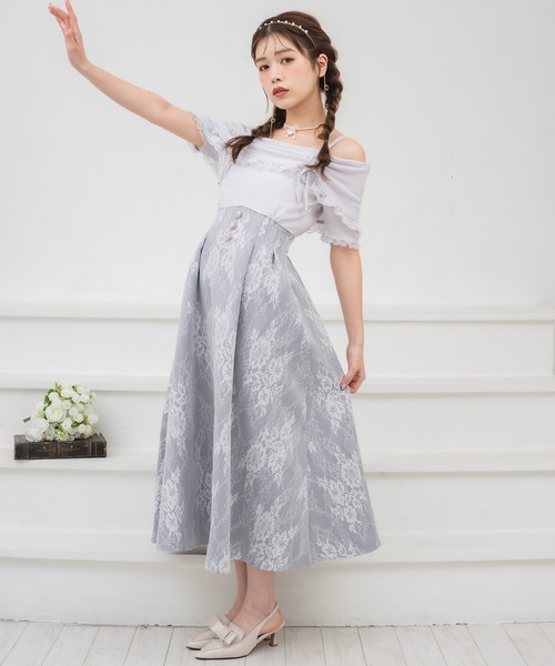 オフショルドッキングワンピース（ワンピース）｜couture BY