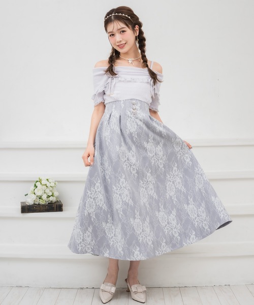 オフショルドッキングワンピース（ワンピース）｜couture BY ROJITA