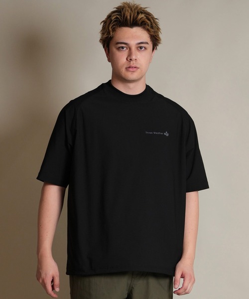 THREE WEATHER/スリーウェザー 半袖 Tシャツ ロゴ バックプリント TW