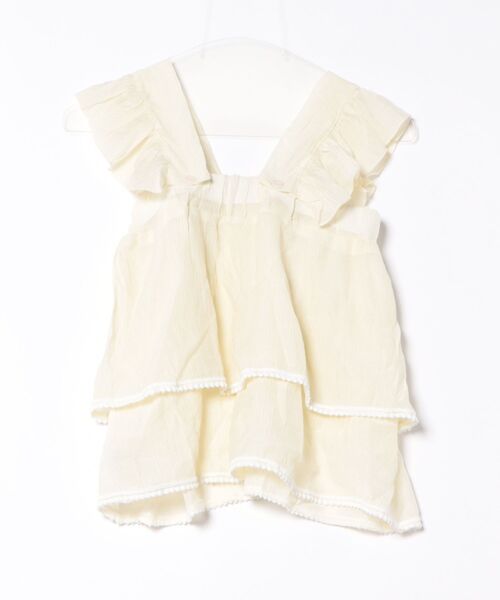 frunco（フランコ）の「【ZOZO限定】2wayコットンフリルブラウス（シャツ/ブラウス・レディース・ホワイト/アイボリー/グリーン・MEDIUM）」の13枚目の写真