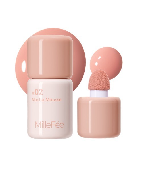 MilleFee（ミルフィー）の「シェイクドロップチーク（チーク・レディース・04 ブルーベリーミルク/01 ピーチスフレ/02 モカムース/03 フィグラテ/N03 フィグラテ/N02 モカムース/N04 ブルーベリーミルク/N01 ピーチスフレ・FREE）」の5枚目の写真