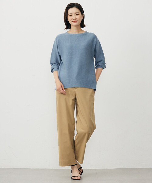 J.PRESS(ジェイプレス)の「LINKS LINKS ニット(ニット/セーター・レディース・イエロー系/サックスブルー系/オレンジ系・LARGE/MEDIUM)」の7枚目の写真
