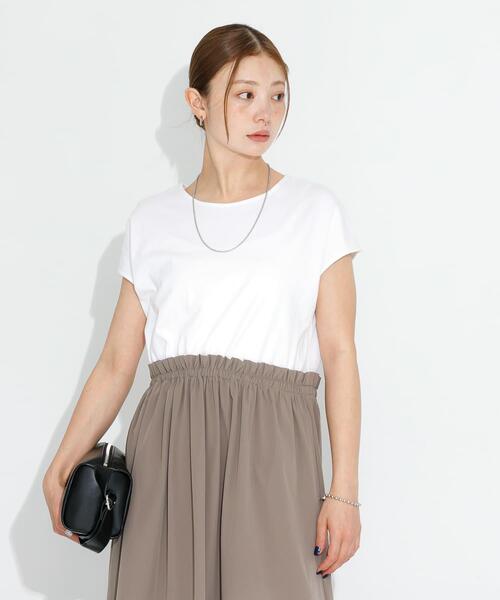 URBAN RESEARCH Sonny Label（アーバンリサーチサニーレーベル）の「『吸水速乾/接触冷感』Breeze Fit ドッキングワンピース（ワンピース・レディース・チャコールグレー/ブラック/グレー系その他・FREE）」の20枚目の写真