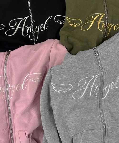 パーカー angelica hood zip-up レディース angelica hood zip-up（パーカー）｜THEAIRTOWN（ジエアタウン