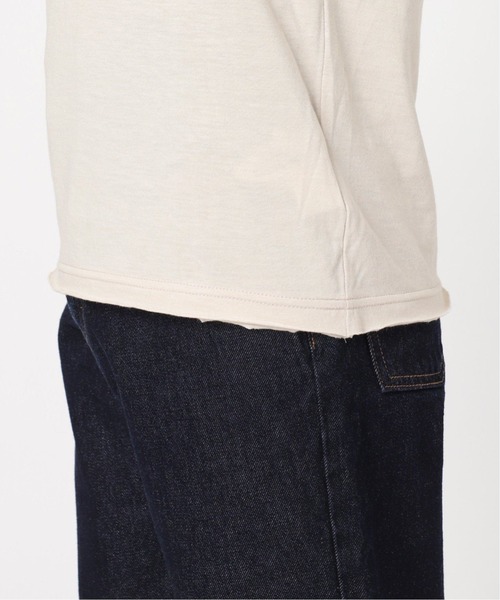 SLOBE IENA(スローブイエナ)の「《追加》レイヤードスリーブロンTEE(Tシャツ/カットソー・レディース・ホワイト/アイボリー/ブラック/ピンク系その他・FREE)」の19枚目の写真