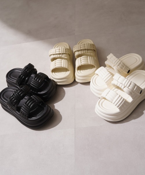 軽量 厚底サンダル / Lightweight thick-soled sandals