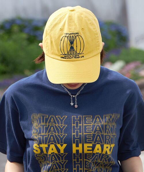 FFEIN（フェイン）の「【FFEIN(フェイン)】アートロゴ刺繍キャップ / 刺繍 深めキャップ（キャップ・メンズ・レッド/ブラウン/イエロー/ブラック/ブルー/ネイビー・FREE）」の5枚目の写真