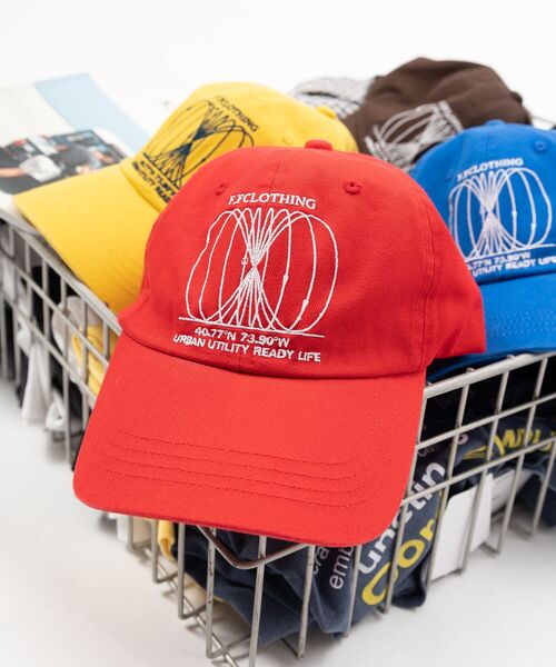 FFEIN（フェイン）の「【FFEIN(フェイン)】アートロゴ刺繍キャップ / 刺繍 深めキャップ（キャップ・メンズ・レッド/ブラウン/イエロー/ブラック/ブルー/ネイビー・FREE）」の20枚目の写真
