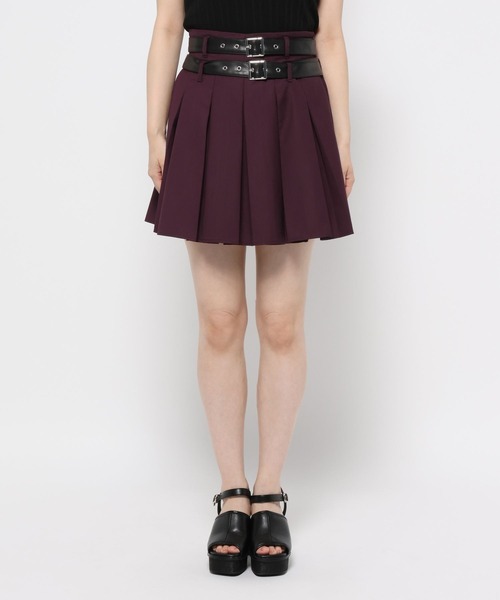 HARE（ハレ）の「ダブルベルトスカパン(HARE)（その他パンツ・レディース・パープル/ブラック・FREE）」の11枚目の写真