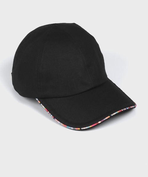 Paul Smith(ポールスミス)の「ウィメンズ スワールパイピング キャップ / 255621 SCAP1(キャップ・レディース・ベージュ/ブラック・FREE)」の5枚目の写真