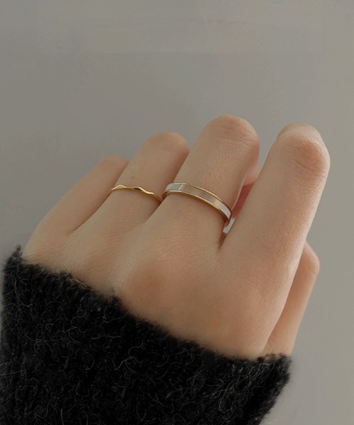 E&C closet…(イーアンドシークローゼット)の「多面カットリング(リング・レディース・シルバー/ゴールド/ピンクゴールド・4/5/6/7/8/9/10)」の11枚目の写真