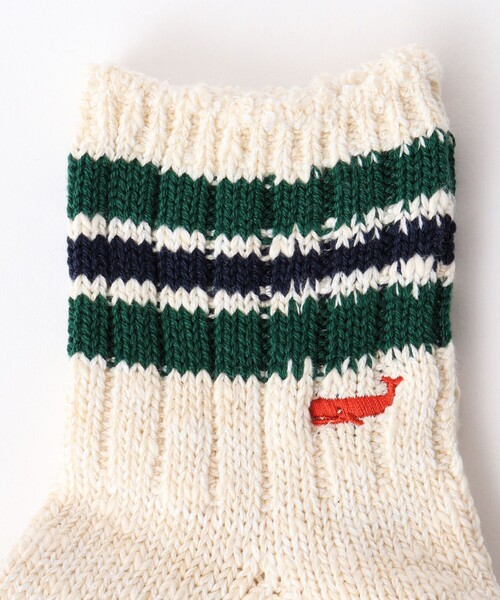 NOLLEY’S（ノーリーズ）の「【ANONYMOUSISM/ アノニマスイズム】別注クジラクォーターラインソックス（ソックス/靴下・メンズ・ブルー系その他6/グレー系その他/ホワイト系その他2/ホワイト系その他3・FREE）」の19枚目の写真