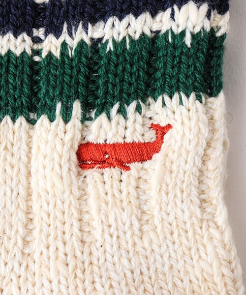 NOLLEY’S（ノーリーズ）の「【ANONYMOUSISM/ アノニマスイズム】別注クジラクォーターラインソックス（ソックス/靴下・メンズ・ブルー系その他6/グレー系その他/ホワイト系その他2/ホワイト系その他3・FREE）」の20枚目の写真