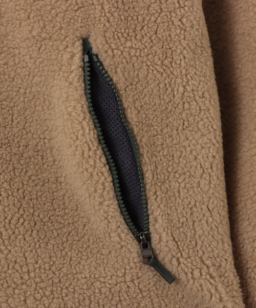 THE NORTH FACE(ザノースフェイス)の「THE NORTH FACE Reversible Extreme Pile Fleece Jacket / ザ・ノース・フェイス リバーシブル エクストリーム パイル フリース ジャケット(その他アウター・メンズ・カーキ/ホワイト・S/M/L/XL)」の8枚目の写真