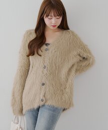 continuer de NICE CLAUP | フェザーBIGカーディガン(カーディガン/ボレロ)