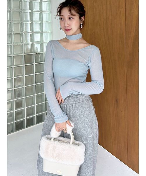 セール】【LILY BROWN Lingerie】バンドゥ付き2wayボディスーツ（T