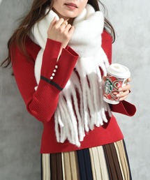 INTERPLANET（インタープラネット）の「ループヤーン無地マフラー（マフラー）」