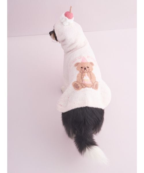 gelato pique（ジェラートピケ）の「【CAT&DOG】【Birthday】スムーズィーケープ（ペットウェア・レディース・クリーム/ブルー/ピンク・S/M/L）」の15枚目の写真