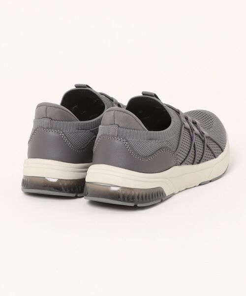 Piedi Nudi（ピエディヌーディ）の「Fit Partner / ハンズフリータイプ 「瞬スポ」 ニットスニーカー（スニーカー・レディース・ブラック系その他/ダークグレー/ピンク/ブラック・23.5cm/23.0cm/22.5cm/24.5cm/24.0cm）」の5枚目の写真