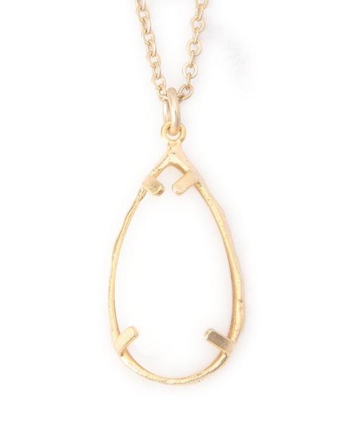 BEAUTY&YOUTH UNITED ARROWS（ビューティーアンドユースユナイテッドアローズ）の「BY ナチュラルストーンペンダント◆（ネックレス・レディース・オフホワイト/ブラック/グレー/ワインレッド/ターコイズブルー・FREE）」の2枚目の写真