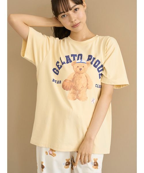 スポーティーベアワンポイントTシャツ（ルームウェア/パジャマ
