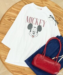 FREAK'S STORE | 【MICKEY MOUSE】 ラグランTシャツ/ミッキーマウス(Tシャツ/カットソー)