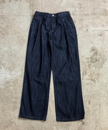 CALIFORNIA OUTFITTERS（カリフォルニア アウトフィッターズ）の「G 7D11 リラックス ウエストゴム タック ワイドデニムパンツ（デニムパンツ）」