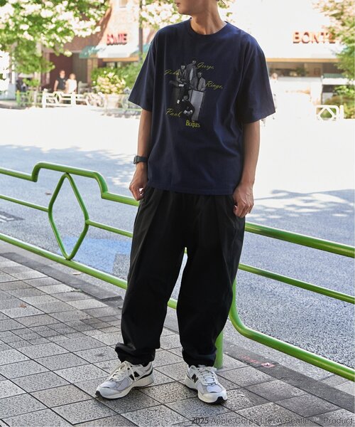 VENCEEXCHANGE(ヴァンスエクスチェンジ)の「THE BEATLES ザ ビートルズ Members sign Tシャツ(Tシャツ/カットソー・メンズ・オフホワイト/チャコール/ネイビー・M/L)」の8枚目の写真