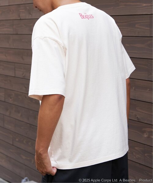 VENCEEXCHANGE(ヴァンスエクスチェンジ)の「THE BEATLES ザ ビートルズ Members sign Tシャツ(Tシャツ/カットソー・メンズ・オフホワイト/チャコール/ネイビー・M/L)」の11枚目の写真