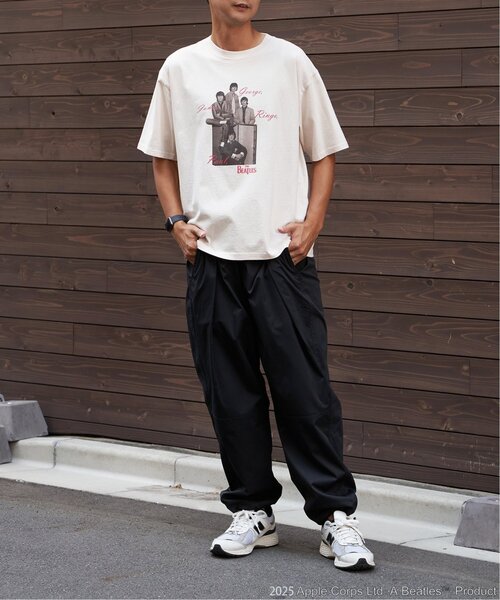 VENCEEXCHANGE(ヴァンスエクスチェンジ)の「THE BEATLES ザ ビートルズ Members sign Tシャツ(Tシャツ/カットソー・メンズ・オフホワイト/チャコール/ネイビー・M/L)」の13枚目の写真