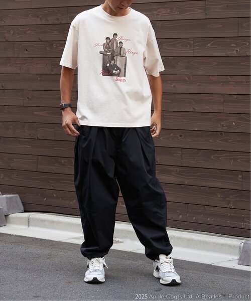 VENCEEXCHANGE(ヴァンスエクスチェンジ)の「THE BEATLES ザ ビートルズ Members sign Tシャツ(Tシャツ/カットソー・メンズ・オフホワイト/チャコール/ネイビー・M/L)」の14枚目の写真