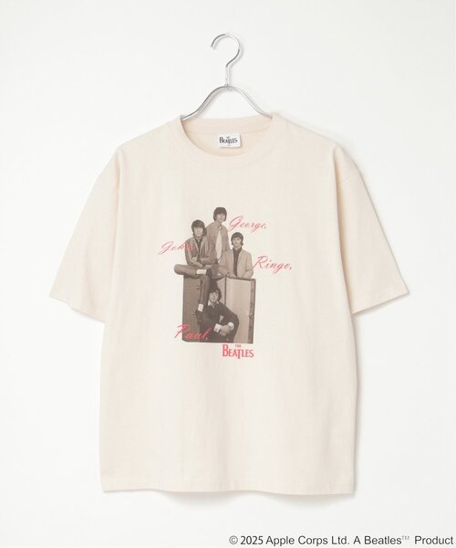 VENCEEXCHANGE(ヴァンスエクスチェンジ)の「THE BEATLES ザ ビートルズ Members sign Tシャツ(Tシャツ/カットソー・メンズ・オフホワイト/チャコール/ネイビー・M/L)」の22枚目の写真