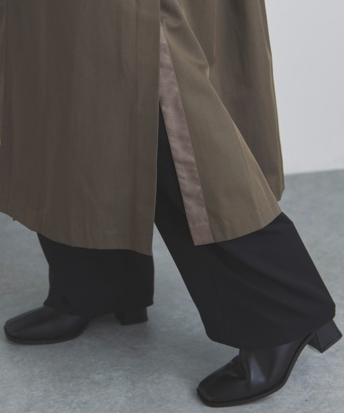 Doux archives（ドゥアルシーヴ）の「スクエアトゥブーツ（ブーツ・レディース・ブラック/ブラウン・SMALL/MEDIUM/LARGE）」の12枚目の写真