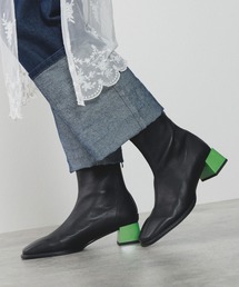 NICAL | 【NICAL】バイカラーヒールストレッチブーツ/ 554417(ブーツ)