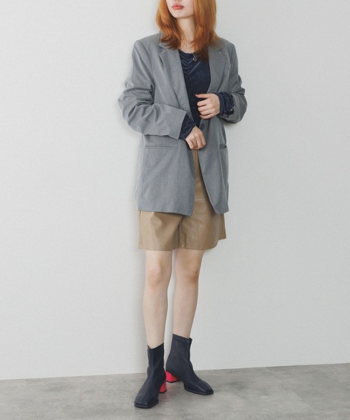 NICAL（ニカル）の「【NICAL】バイカラーヒールストレッチブーツ/ 554417（ブーツ・レディース・ブラック/シルバー/ネイビー・SMALL/LARGE/X-LARGE/MEDIUM）」の17枚目の写真