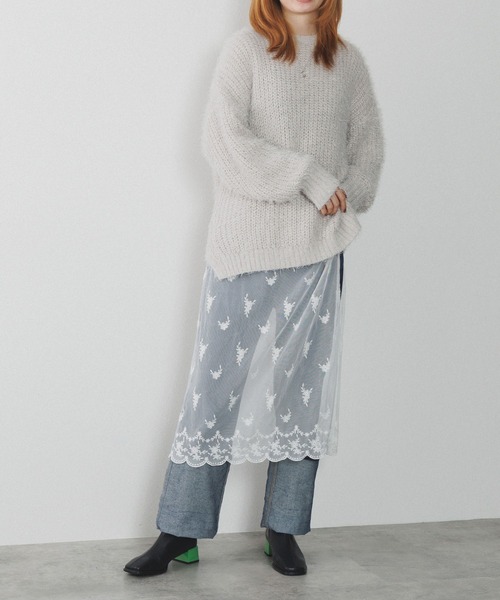 NICAL（ニカル）の「【NICAL】バイカラーヒールストレッチブーツ/ 554417（ブーツ・レディース・ブラック/シルバー/ネイビー・SMALL/LARGE/X-LARGE/MEDIUM）」の11枚目の写真