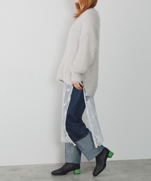 NICAL（ニカル）の「【NICAL】バイカラーヒールストレッチブーツ/ 554417（ブーツ・レディース・ブラック/シルバー/ネイビー・SMALL/LARGE/X-LARGE/MEDIUM）」の19枚目の写真