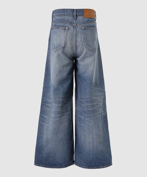 MASU(エムエーエスユー)の「MB BAGGY JEANS USED(デニムパンツ・メンズ・インディゴブルー/ブラック・44/46)」の3枚目の写真