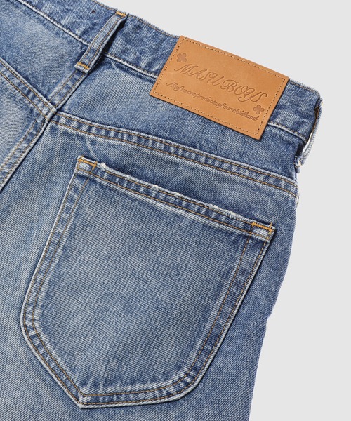 MASU(エムエーエスユー)の「MB BAGGY JEANS USED(デニムパンツ・メンズ・インディゴブルー/ブラック・44/46)」の8枚目の写真