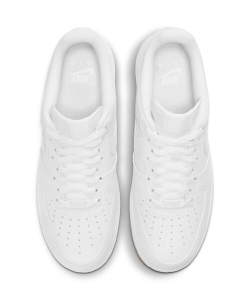 NIKE(ナイキ)の「ナイキ エア フォース 1 '07 メンズシューズ / Nike Air Force 1 '07 Men's Shoes DJ2739-100 White(スニーカー・メンズ・ホワイト・25.5/26/26.5/27/27.5/28/24.5/25/28.5/29/29.5/30/24)」の4枚目の写真