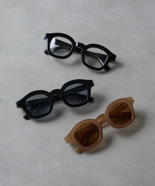 COLONY 2139（コロニートゥーワンスリーナイン）の「オーバルウェリントンサングラス（サングラス・レディース・ブラック系その他/ブラック/ブラウン・FREE）」の4枚目の写真