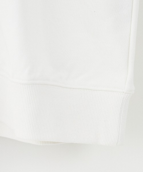 NANGA（ナンガ）の「[NANGA/ナンガ] 別注 バック刺繍ロゴ クルーネックスウェット（スウェット・レディース・ブラック/ホワイト・S/M/L）」の3枚目の写真
