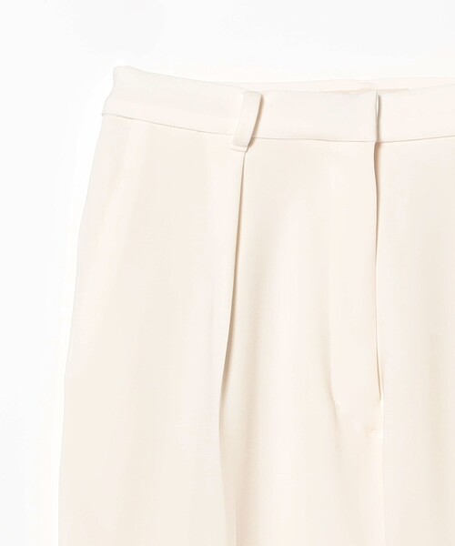 Demi-Luxe BEAMS（デミルクス ビームス）の「【2/5再値下げ】トリアセ スリムパンツ［手洗い可］（スラックス・レディース・ネイビー/ブラック/オフホワイト・36/40/38）」の10枚目の写真