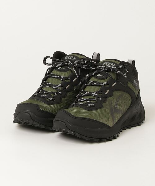 KEEN(キーン)の「ZIONIC MID WP / ザイオニック ミッド ウォータープルーフ / キッズ 防水ハイキングシューズ(その他シューズ・キッズ・ブラック系その他・20cm/21cm/22cm/22.5cm/23.5cm)」の9枚目の写真