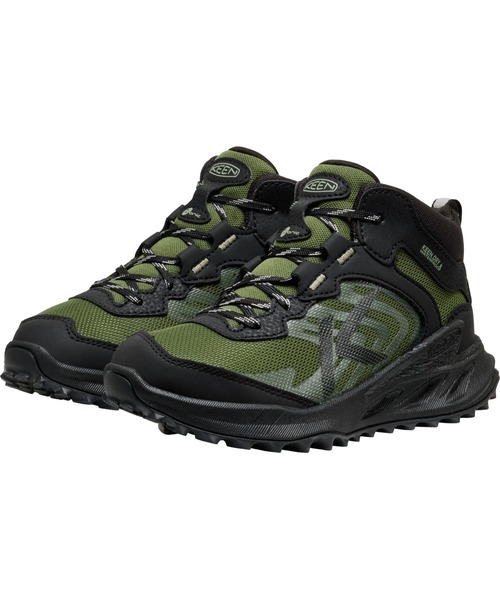 KEEN(キーン)の「ZIONIC MID WP / ザイオニック ミッド ウォータープルーフ / キッズ 防水ハイキングシューズ(その他シューズ・キッズ・ブラック系その他・20cm/21cm/22cm/22.5cm/23.5cm)」の4枚目の写真