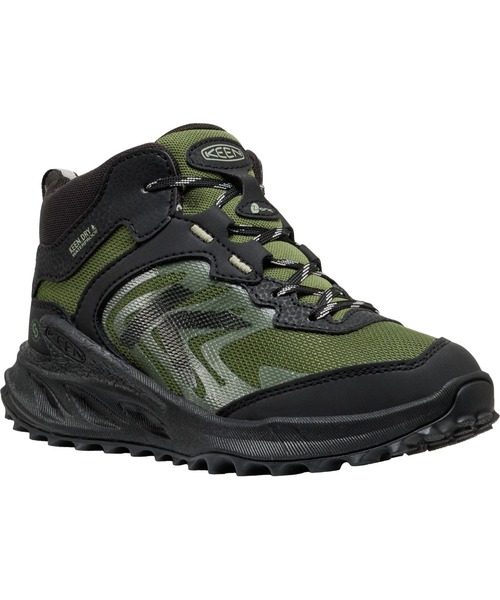 KEEN(キーン)の「ZIONIC MID WP / ザイオニック ミッド ウォータープルーフ / キッズ 防水ハイキングシューズ(その他シューズ・キッズ・ブラック系その他・20cm/21cm/22cm/22.5cm/23.5cm)」の5枚目の写真
