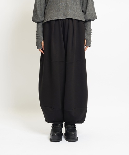 gomme(ゴム)の「ウォームポンチ バルーンパンツ(その他パンツ・レディース・グレー/ブラック/パープル・MEDIUM)」の20枚目の写真