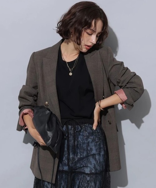 W釦テーラードジャケット（その他アウター）｜Arpege story